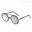 COTE Okrouhlé sluneční brýle Leon Stříbrné zrcadlovky
