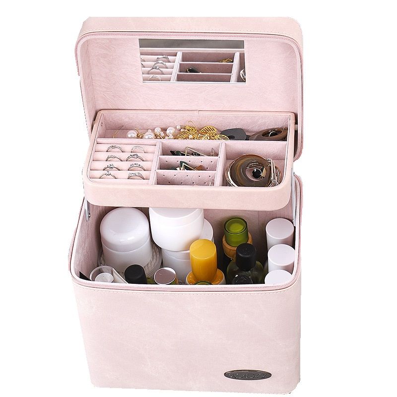 BMD Kosmetický kufřík Naomi Růžový