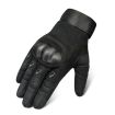 Trizand pánské taktické dotykové rukavice Černé