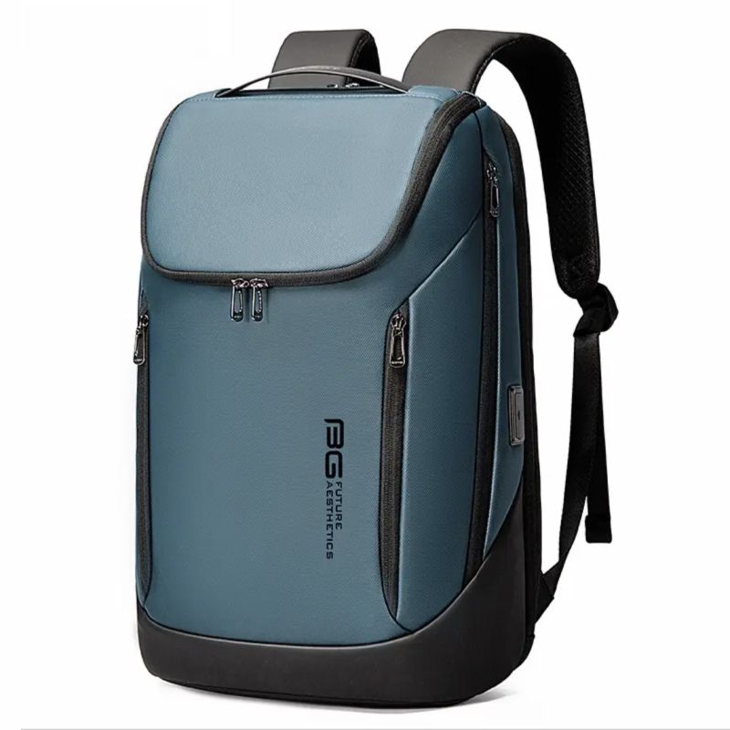 BANGE Business školní batoh s USB JILHAN SkyBlue 25L