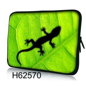 Huado pouzdro na notebook 10.2" Zelený Gekon