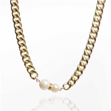 Řetízkový náhrdelník s Perličkami Calarise