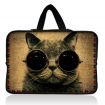 Huado taška na notebook do 15.6" Kočka s brýlemi