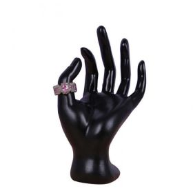 Stojan na šperky prstýnky ruka černá