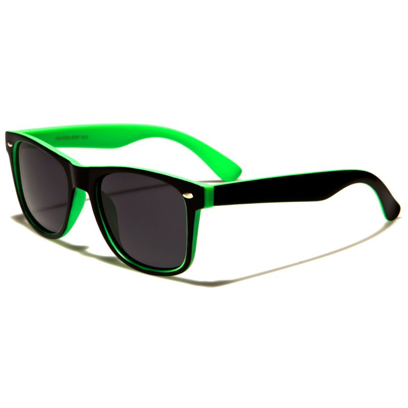 Sluneční brýle wayfarer polarizační WF04-PZD Zelené