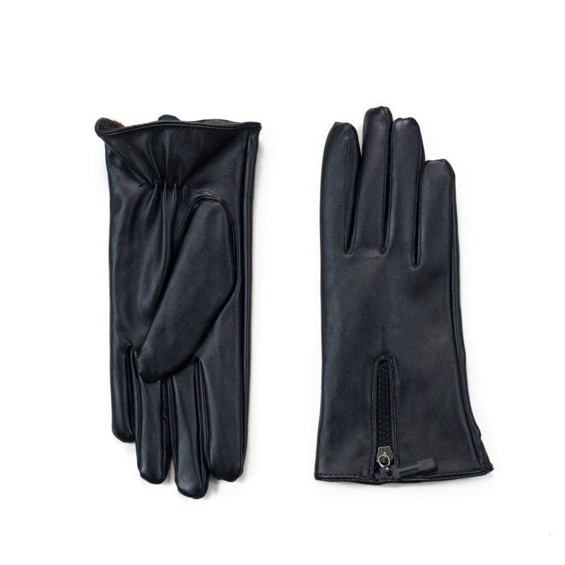 ArtOfPolo dámské rukavice se zipem z ekokůže, velikost L/XL