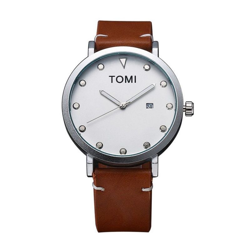 Tomi pánské hodinky MODERN ELegan Hnědé