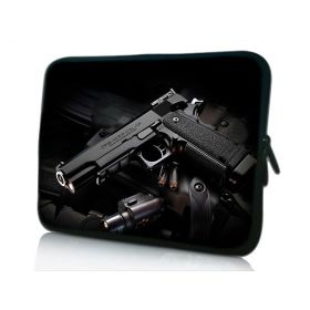 Huado pouzdro na notebook 15.6" Revolver 9 mm