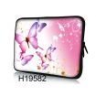 Huado pouzdro na notebook 15.6" Růžový motýlci