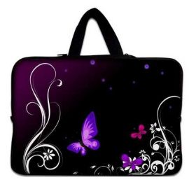 Huado taška na notebook do 10.2" Purpuroví motýlci