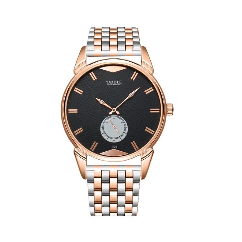 Yazole Luxury pánské elegantní hodinky 405 Zlaté