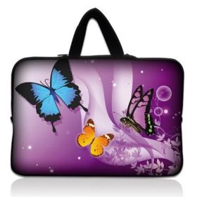 Huado taška na notebook do 15.6" Motýlci ve fialové