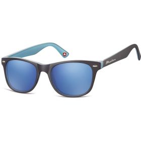 Montana sluneční brýle Wayfarer modré zrcadlové MS10C