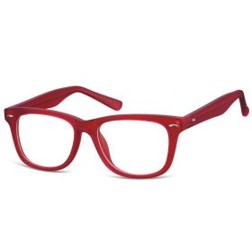 Dětské brýle bez dioptrii Wayfarer - červené