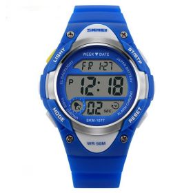 SKMEI 1077 sportovní hodinky pro děti Salkom Modré