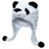 Plyšová čepice Funky Animal - Panda