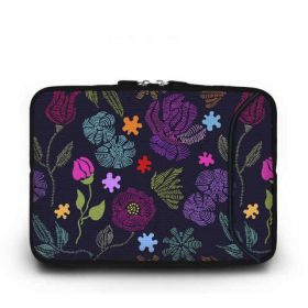 Huado Carry pouzdro na notebook 15.6" Embroidery flowers