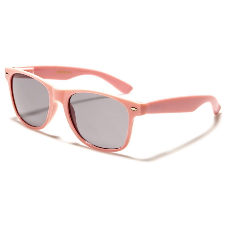 Retro Dámské Sluneční brýle wayfarer PASTEL Růžové