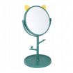 Stolní dívčí kosmetické zrcadlo Koťátko Zelené