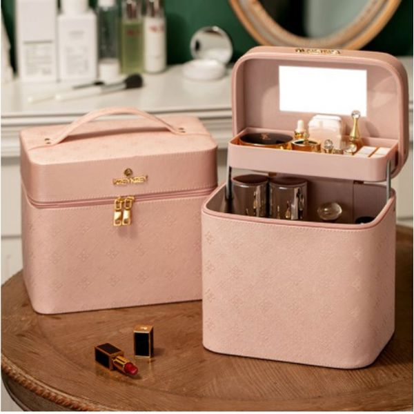 BMD Kosmetický kufřík Kaman Růžový