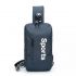 Ozuko sportovní batoh přes rameno s USB Sports Modrý 10L