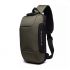 Ozuko outdoor batoh přes rameno s USB + zámek Boucher zelený 5L