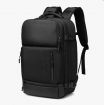 Ozuko Outdoor cestovní školní batoh s USB Daudet Černý 22 l