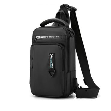 Weixier Profesional batoh přes rameno s USB HAOS Černý 6L