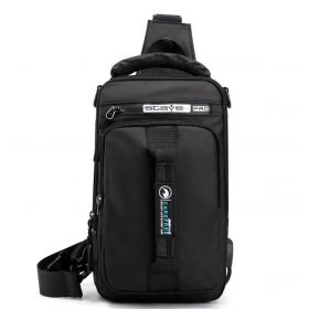 Weixier Profesional batoh přes rameno s USB CAREF Černý 6L