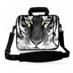 Huado taška přes rameno 17.4" Tygr černobílý