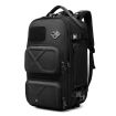 Ozuko Outdoor cestovní turistický batoh s USB + zámek Černý Legrand 23L