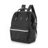 Himawari studentský batoh s USB Sorrel Full Černý 19L